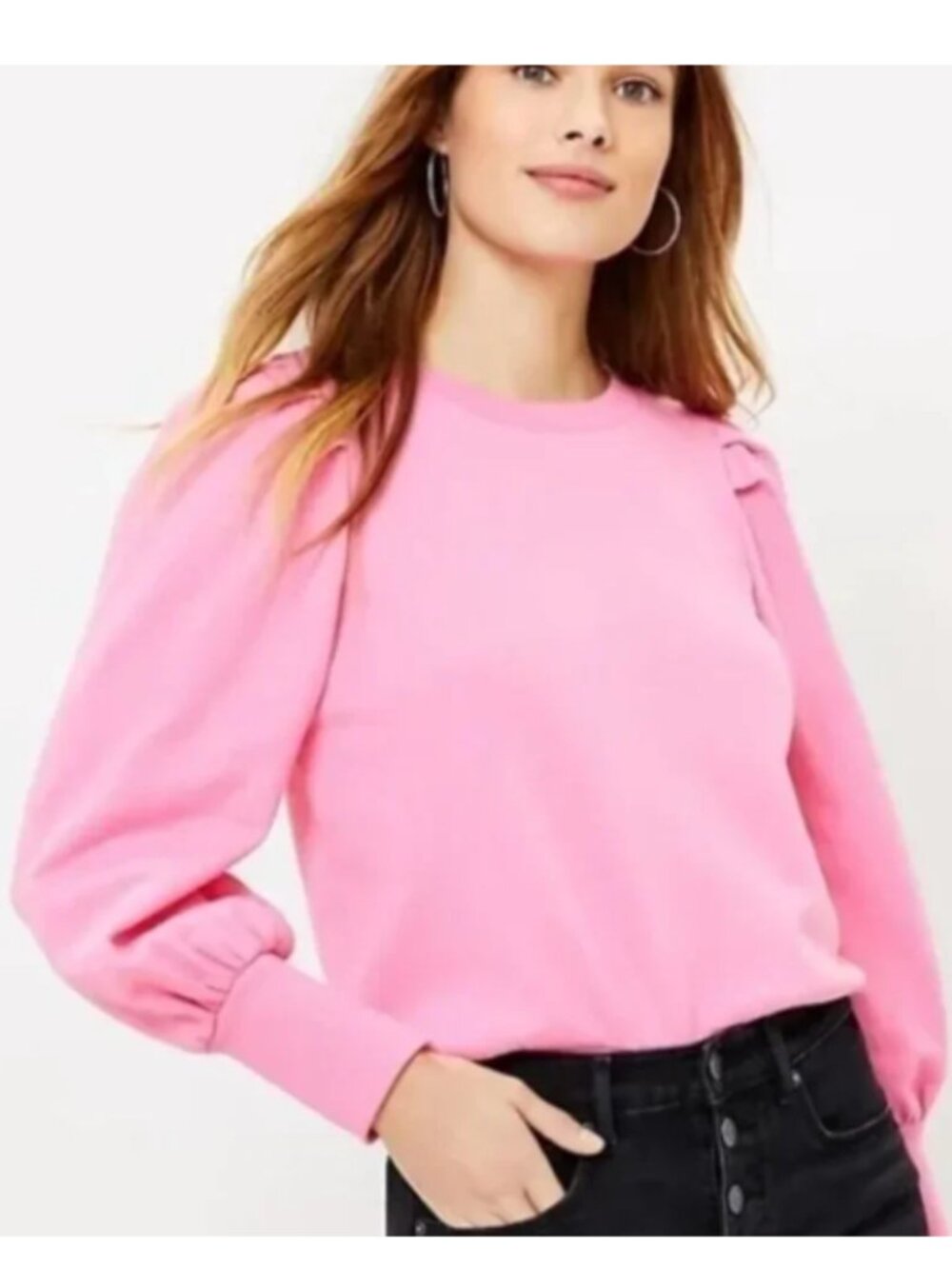LOFT Petite BCRF Limited Edition Sweatshirt